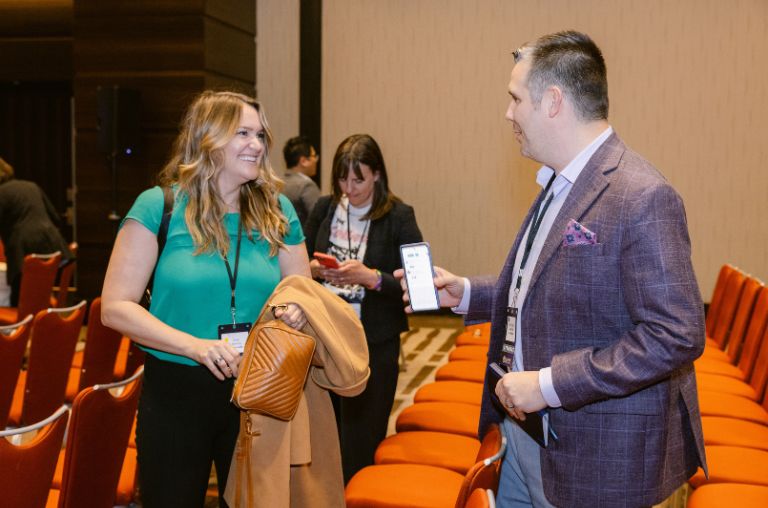 HR and Human Resources leaders networking at Designing the AI-Enabled Life Sciences Workforce Summit