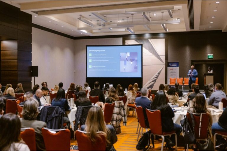 Talent Management presentation at Designing the AI-Enabled Life Sciences Workforce Summit